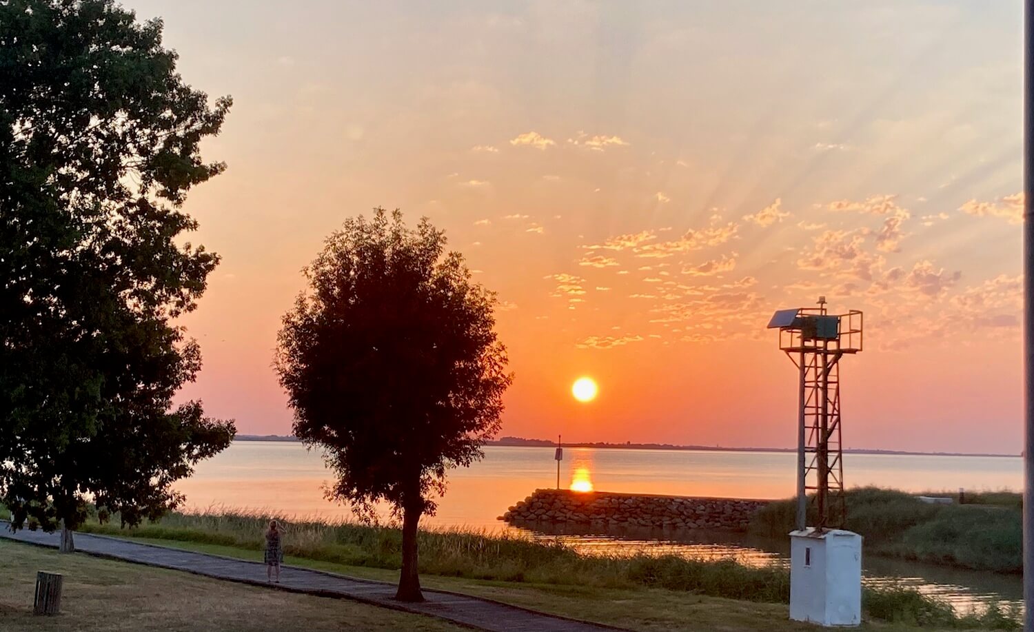 Restaurants en Gironde : Vue depuis La table du Marinaud